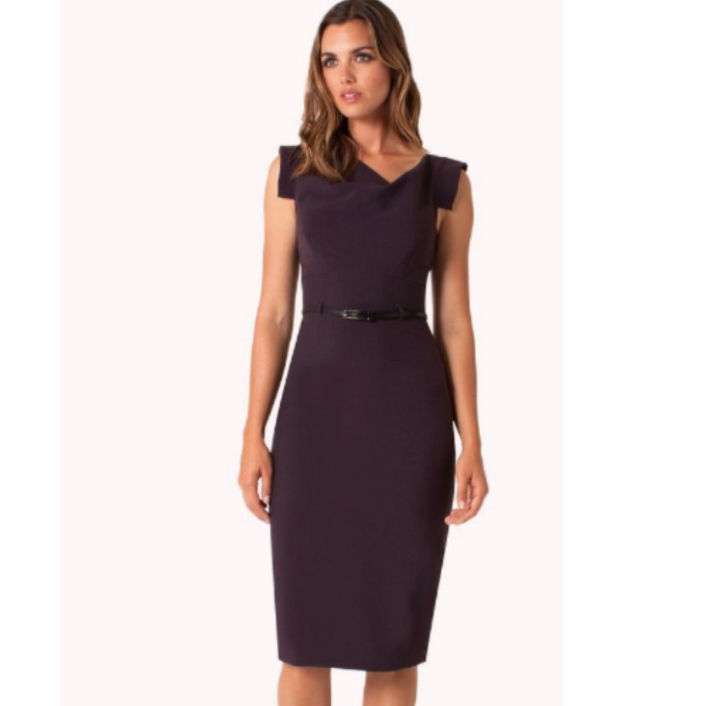 Classic Jackie O Dress in Gray